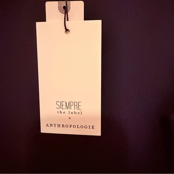 NWT Siempre x Anthropologie - Black and White Midi Dress - Picture 11 of 15